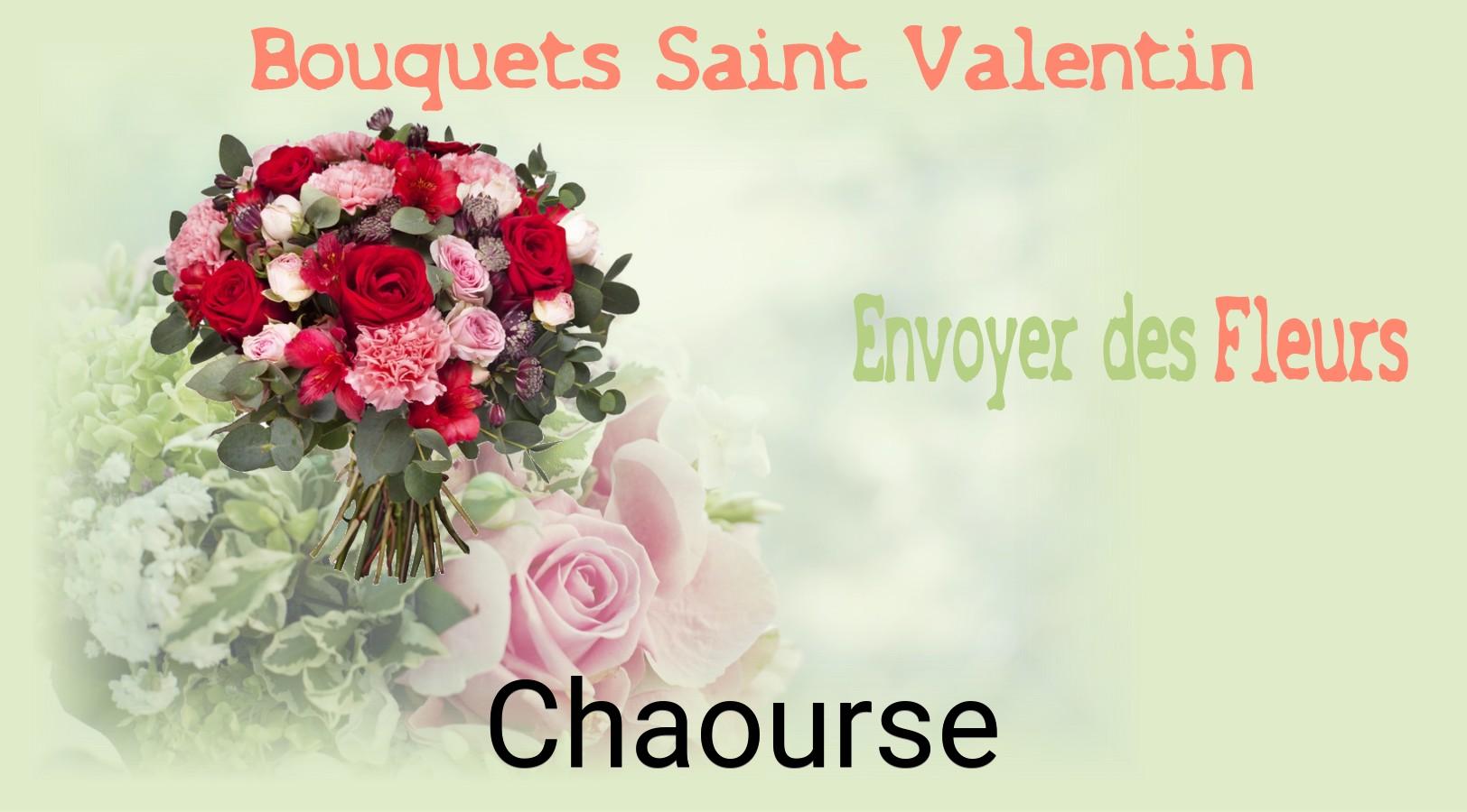Roses de Saint-Valentin livrées à Chaourse